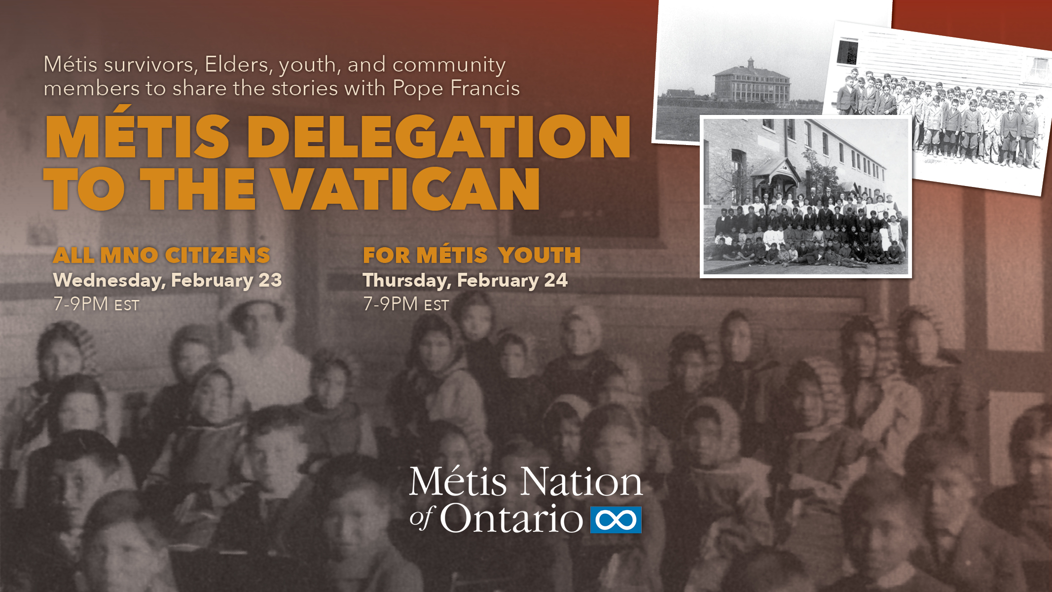 Métis delegation to the Vatican