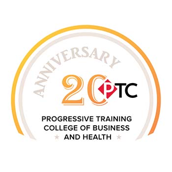 Progressive Training College of Business and Health Logo