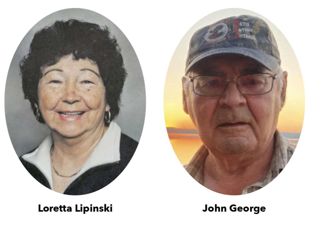 Loretta Lipinski and Senator John George