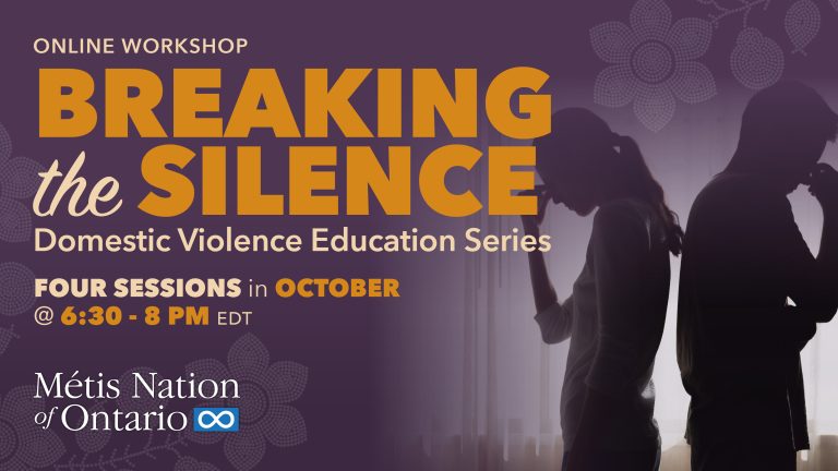 Breaking The Silence Workshop banner